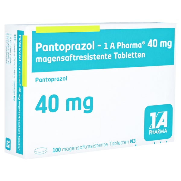 PANTOPRAZOL-1A Pharma 40 mg 100 St