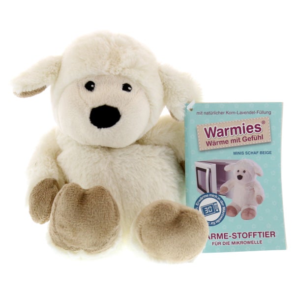 Warmies® Wärmekissen "Minis Schaf" herausnehmbarer Lavendel-Korn-Füllung 1 St