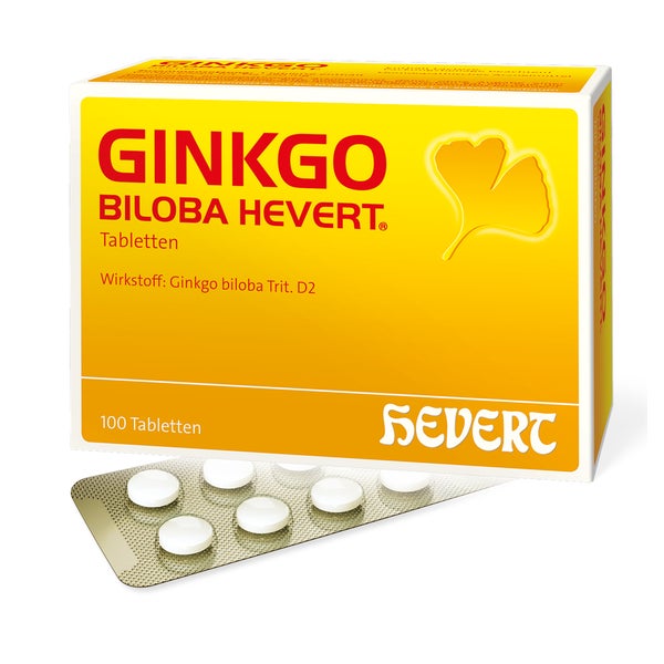 Ginkgo Biloba Hevert Tabletten 100 St