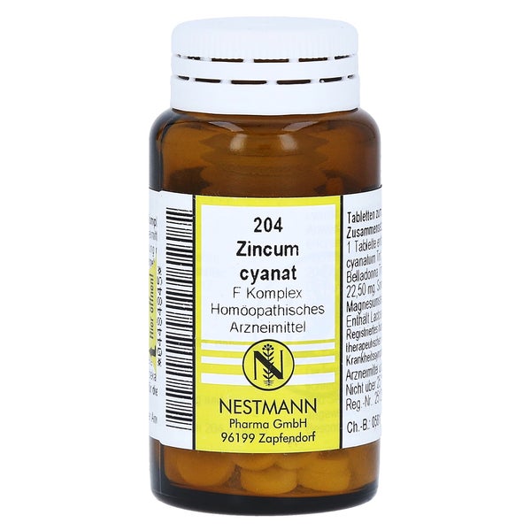 Zincum Cyanatum F Komplex Nr.204 Tablett 120 St