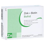 Produktabbildung: Zink+biotin Kapseln 40 St