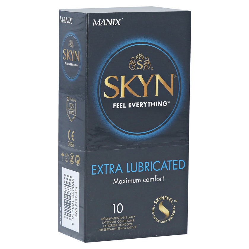 Extra Lubricated Kondome 10 Stück – latexfrei & feucht (10 Kondome) 10 St
