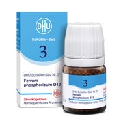 Produktabbildung: DHU Schüßler-Salz Nr. 3 Ferrum phosphoricum D12 Globuli 10 g