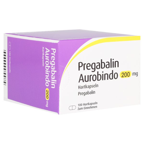 Pregabalin Aurobindo 200 mg Hartkapseln 100 St