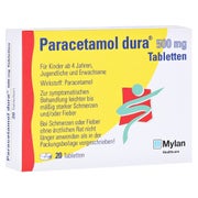 Paracetamol dura 500 mg Tabletten 20 St