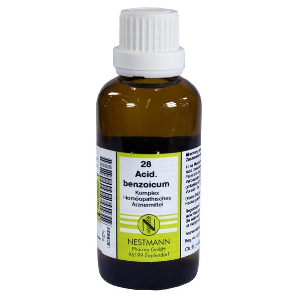 Acidum Benzoicum Komplex Nr.28 Dilution 50 ml