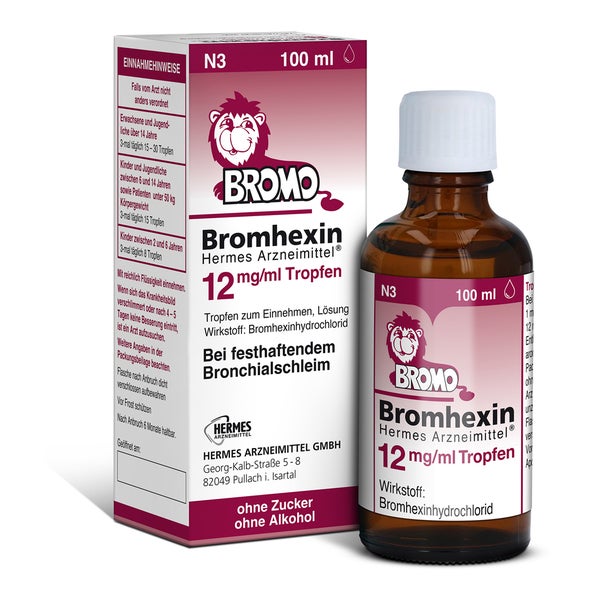 Bromhexin Hermes Arzneimittel 12mg/ml 100 ml
