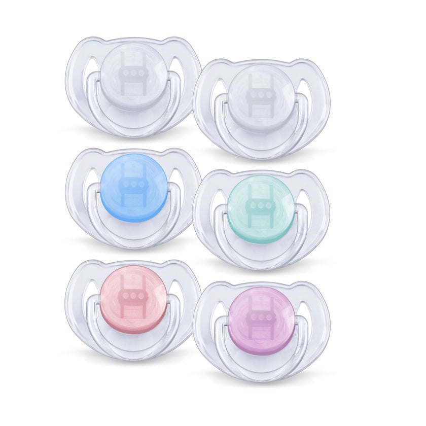 Avent Schnuller Durchsichtig 6-18 Monate 2 St