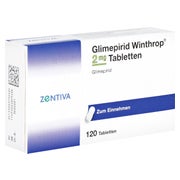 Glimepirid Winthrop 2 mg Tabletten 120 St