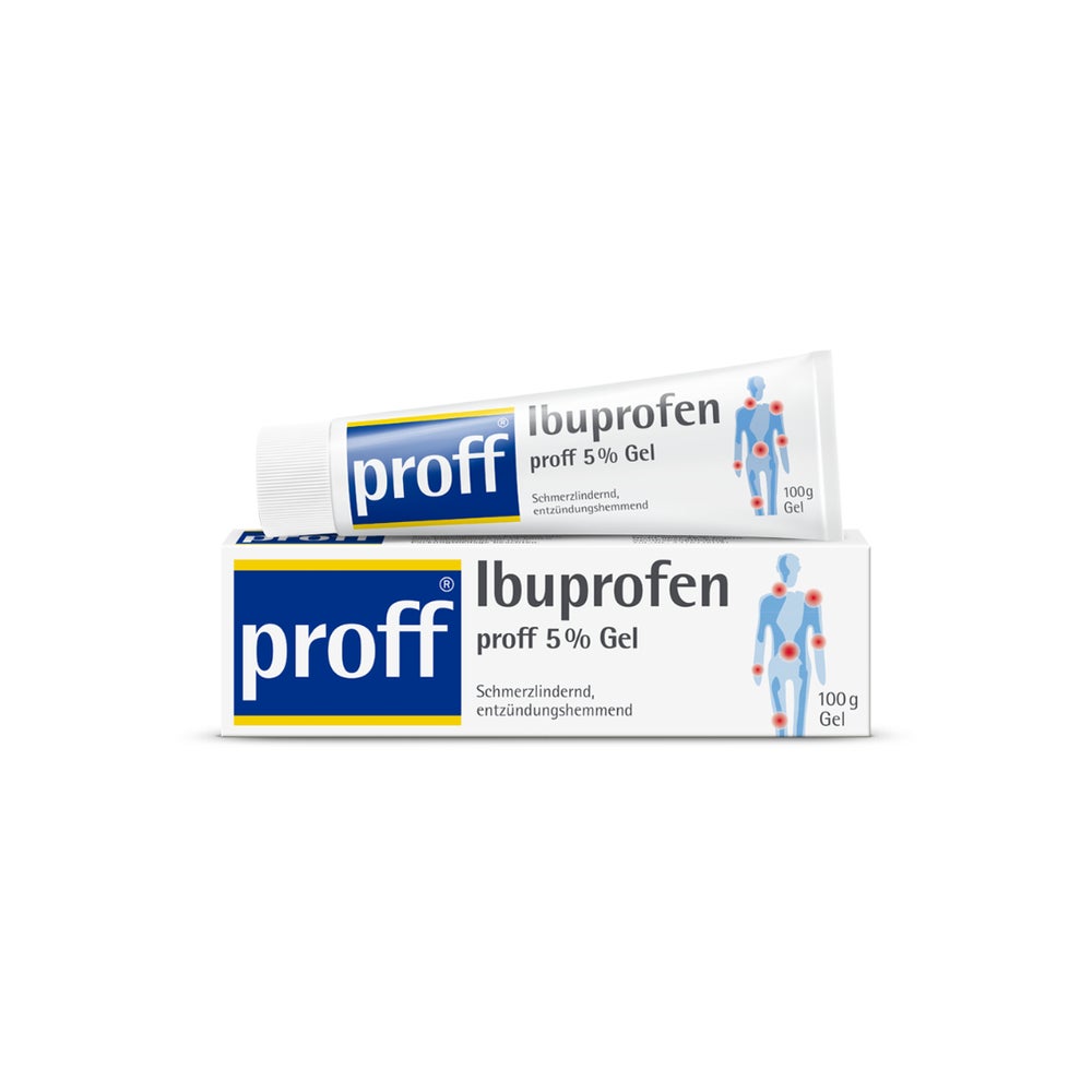 Ibuprofen proff 5 % Gel 100 g