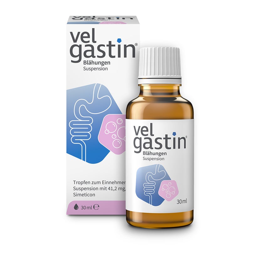 Velgastin Blähungen Suspension 30 ml