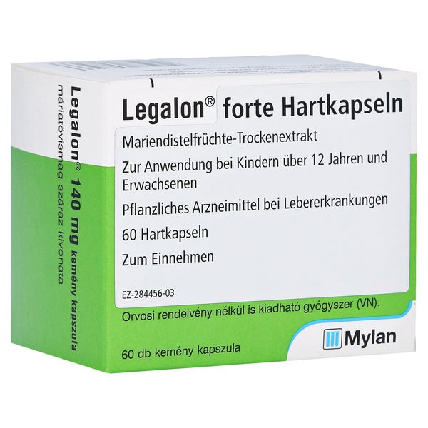 Legalon Forte Hartkapseln - Reimport 60 St
