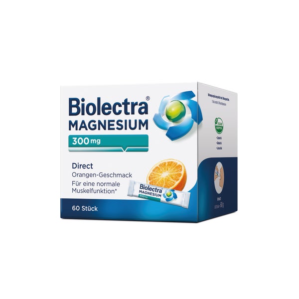 Biolectra Magnesium 300 mg Direct Orange 60 St