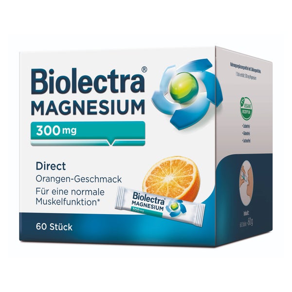 Biolectra Magnesium 300 mg Direct Orange 60 St