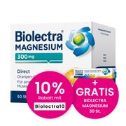 Produktabbildung: Biolectra Magnesium 300 mg Direct Orange 60 St