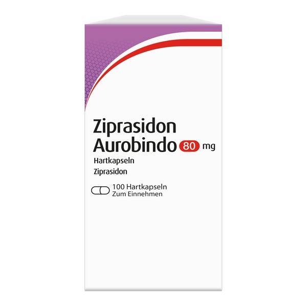 Ziprasidon Aurobindo 80 mg Hartkapseln 100 St