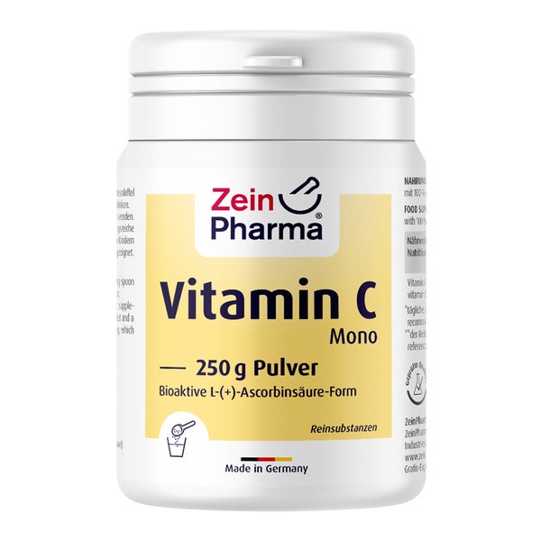 Vitamin C Pulver Mono natürlich und hochdosiert 250 g