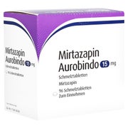 MIRTAZAPIN Aurobindo 15 mg Schmelztabletten 96 St