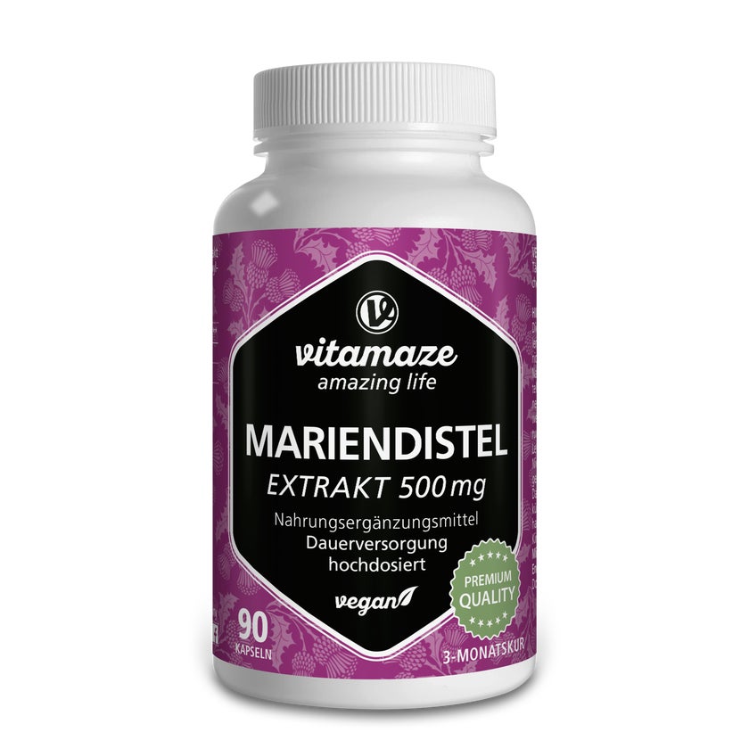 Mariendistel 500 mg Extrakt 90 St