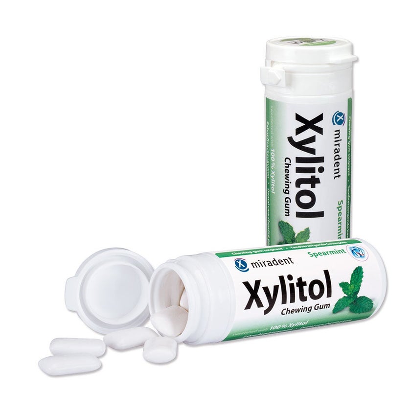 miradent Xylitol Kaugmmis, Spearmint 30 St