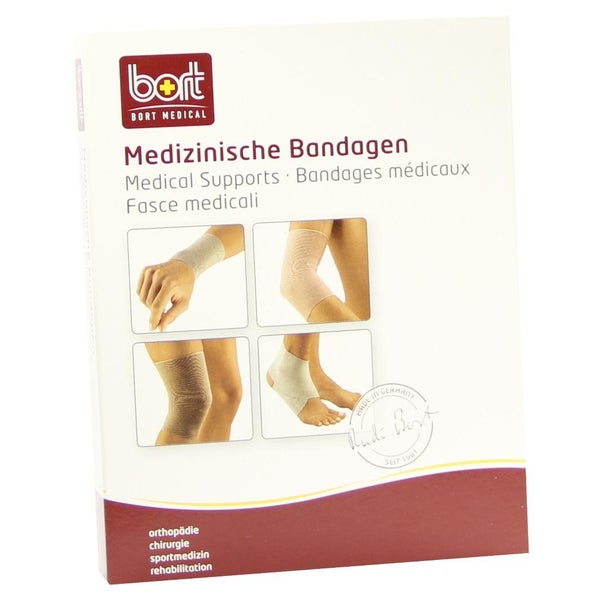 BORT Kniebandage L schwarz 1 St