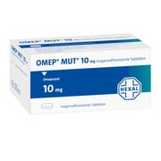 OMEP MUT 10 mg magensaftresistente Tabletten 14 St