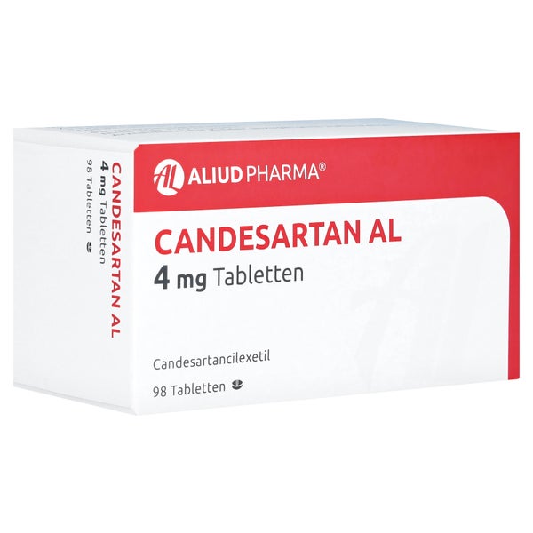 Candesartan AL 4 mg Tabletten 98 St