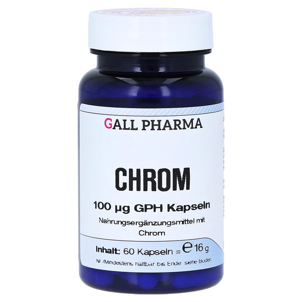 Chrom 100 µg GPH Kapseln 60 St