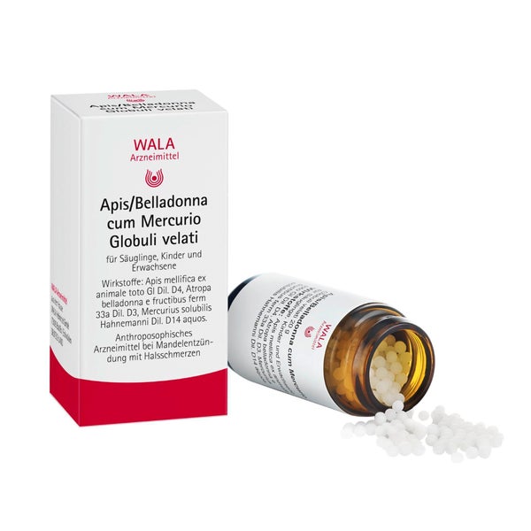Apis/Belladonna cum Mercurio, Globuli velati 20 g