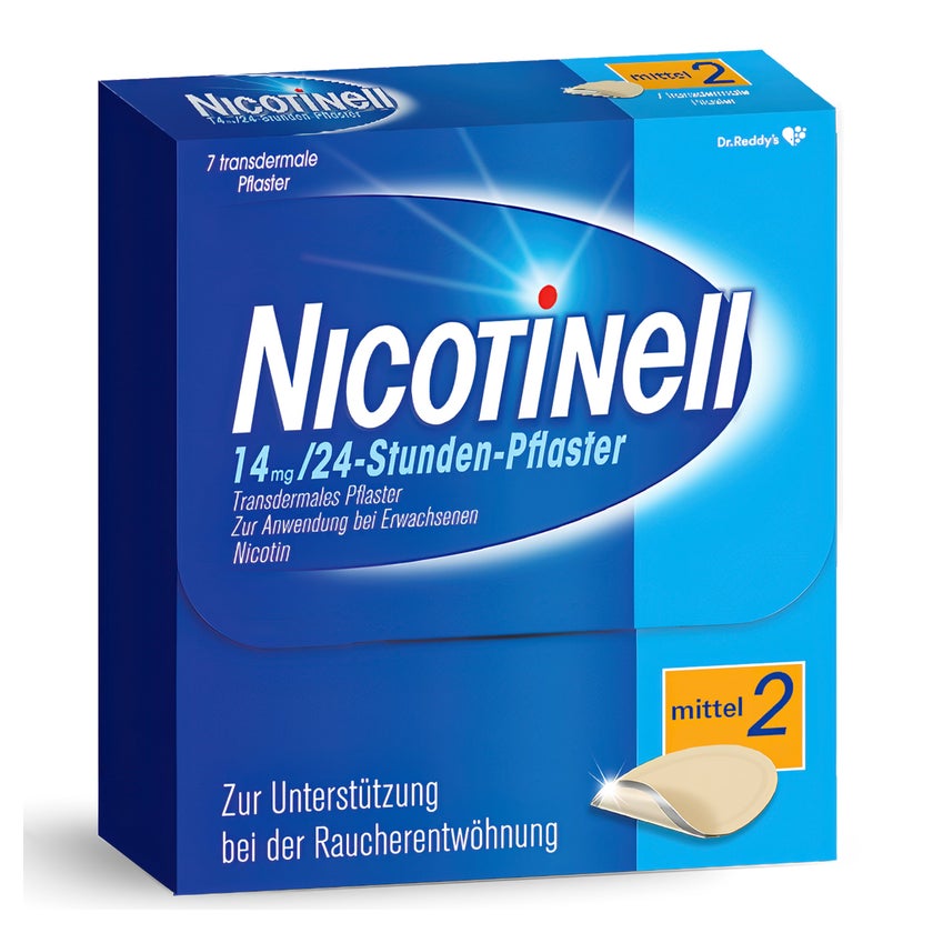NICOTINELL 14 mg / 24-Stunden-Pflaster 7 St