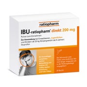 IBU-ratiopharm direkt 200 mg Pulver 20 St