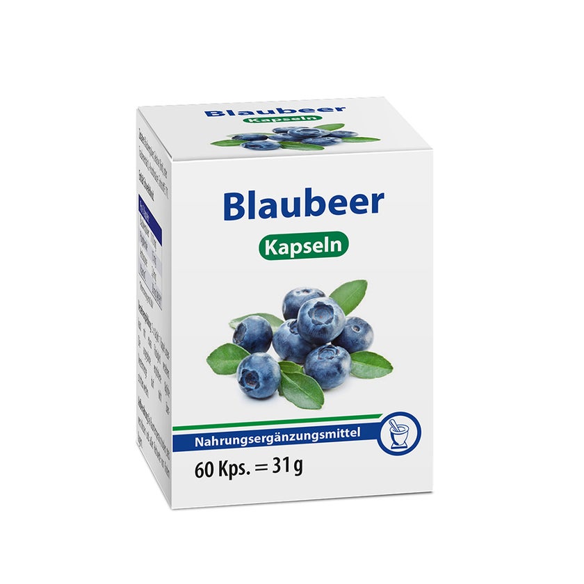 Blaubeer Kapseln 60 St