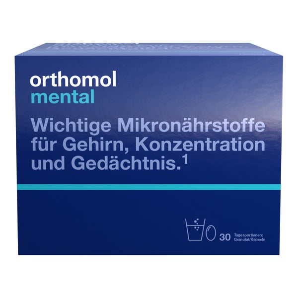 Orthomol Mental Granulat/Kapseln 30 St
