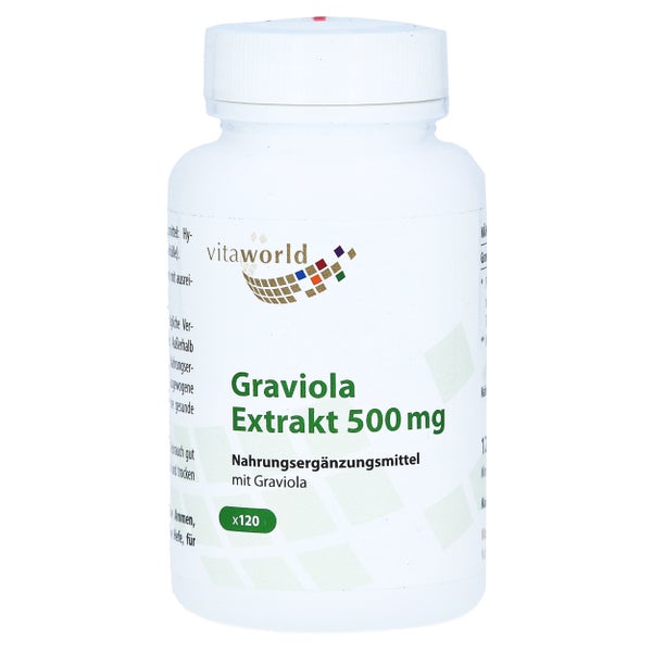 Graviola Extrakt 500 mg Kapseln 120 St