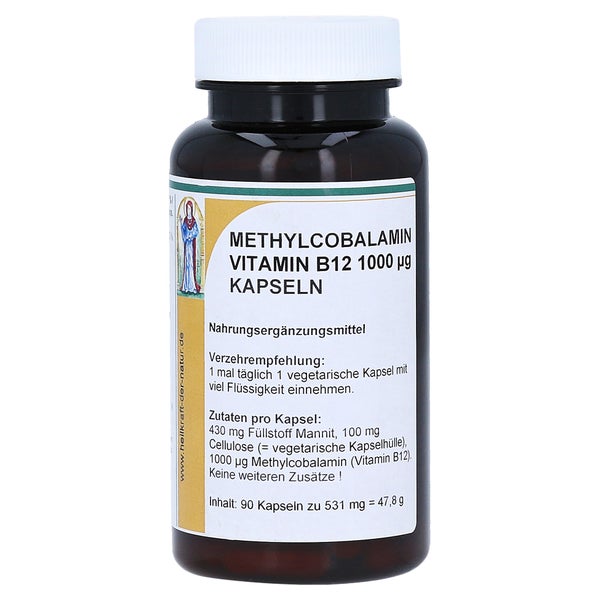 Methylcobalamin 1000 µg Vitamin B12 Kaps 90 St