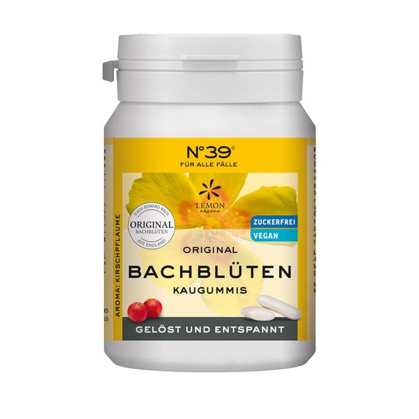 Lemon Pharma N°39 Bachblüten Kaugummi 40 St