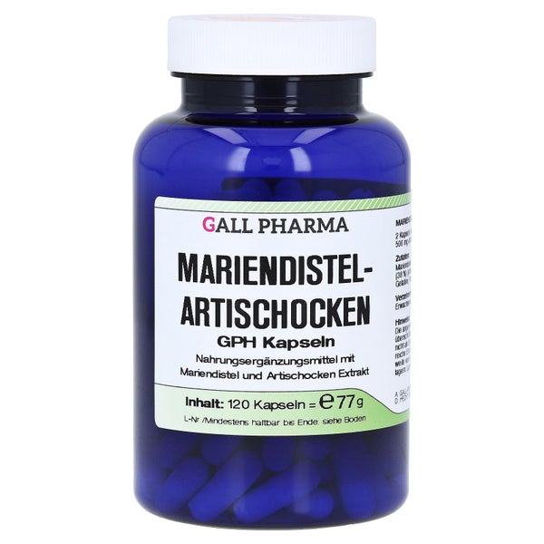 Mariendistel Artischocken GPH Kapseln 120 St