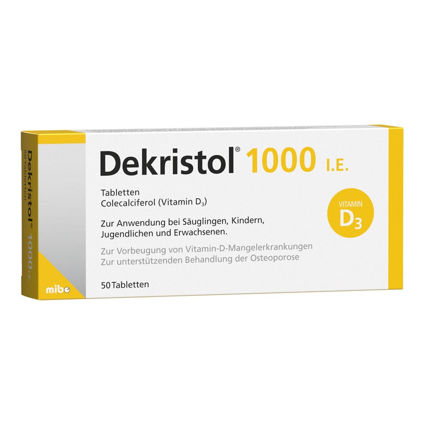 Dekristol 1.000 I.E. Tabletten 50 St