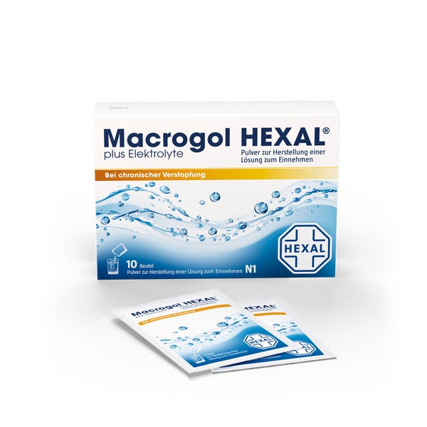 Macrogol HEXAL plus Elektrolyte 10 St