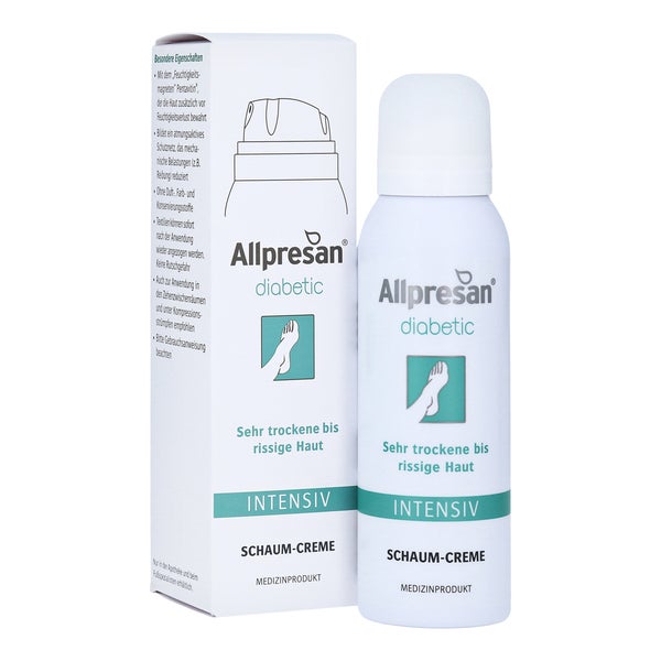 Allpresan diabetic INTENSIV Schaum-Creme 125 ml