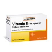 Produktabbildung: Vitamin B1-ratiopharm® 200 mg Tabletten 100 St