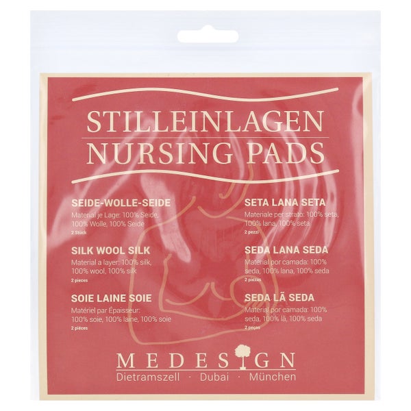 Stilleinlagen Seide/wolle/seide 2 St