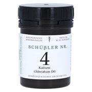 Produktabbildung: Schüssler NR.4 Kalium chloratum D 6 Tabl 400 St