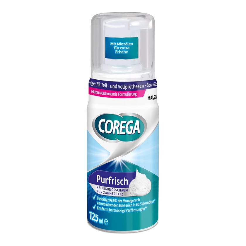 Corega Purfrisch Schaum 125 ml