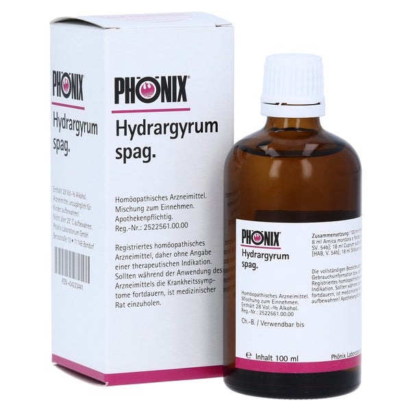 Phönix Hydrargyrum Spag.mischung 100 ml