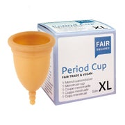 FAIR SQUARED Period Cup Menstruationstasse Größe XL Natur-Be 1 St