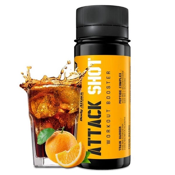 Body Attack Attack Shot 20 x Orange Cola 60 ml