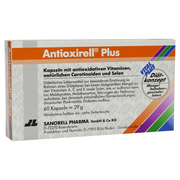 Antioxirell plus Kapseln 60 St