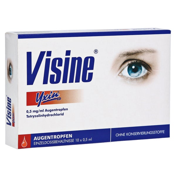 Visine Yxin Augentropfen 10X0,5 ml