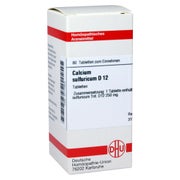 Produktabbildung: Calcium Sulfuricum D 12 Tabletten 80 St